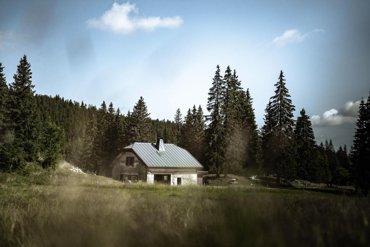 La Loge De La Dolarde - Chambre Nord-Est Hotell Prémanon Exteriör bild